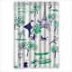 thumbnail image 1 of Cortina de ducha con diseño de la Torre Eiffel de París, juego de cortinas de baño con ganchos, tamaño 48 x 72 pulgadas, 1 of 3