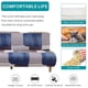 thumbnail image 4 of Fundas elásticas para futón sin brazos, plegables, con base elástica, estampadas, para sofá cama, protector de muebles para mascotas., 4 of 8