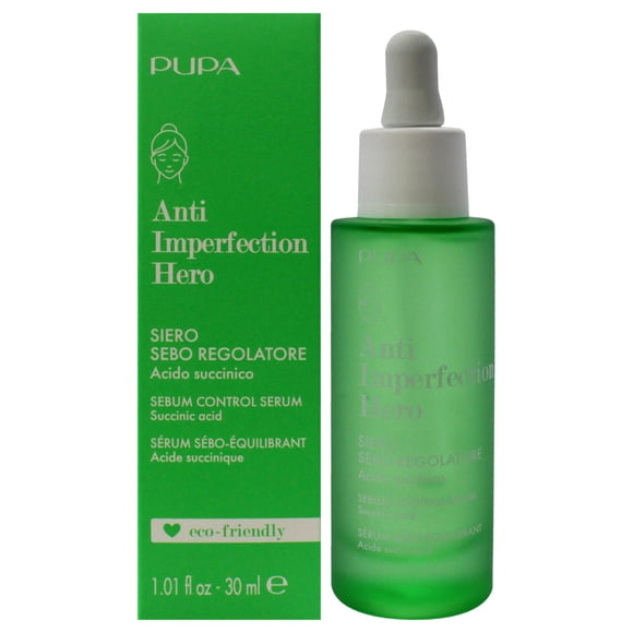 Sérum Pupa, sebo antiimperfecciones, 30 ml, 95% de ingredientes naturales
