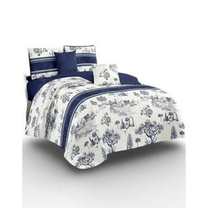 Genérico - Quilt 2 Plazas - Cubrecama Verano Diseños Únicos E11