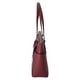 thumbnail image 2 of Cartera Michael Kors Womens Charlotte Large Saffiano Leather TopZip Tote Bag 35F0SCFT3L-denim, 2 of 7
