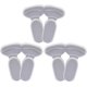 thumbnail image 1 of Forros talón antideslizantes 12 pares mujer hombre suave amortiguación parar desliz ampolla, 1 of 7
