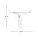 thumbnail image 4 of Adorno Escultura Atleta En Equilibrio Minimalista Blanco, 4 of 6