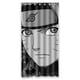 thumbnail image 1 of Cortina de ducha Naruto Uzumaki, juego de cortina de baño con ganchos, tamaño 36 x 72 pulgadas, 1 of 3