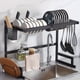 thumbnail image 1 of 1PC Metal Dish Rack, Kitchen Organizer For Drying, Storage And Display Of Tableware, Kitchen Accessories, 1 of 2
