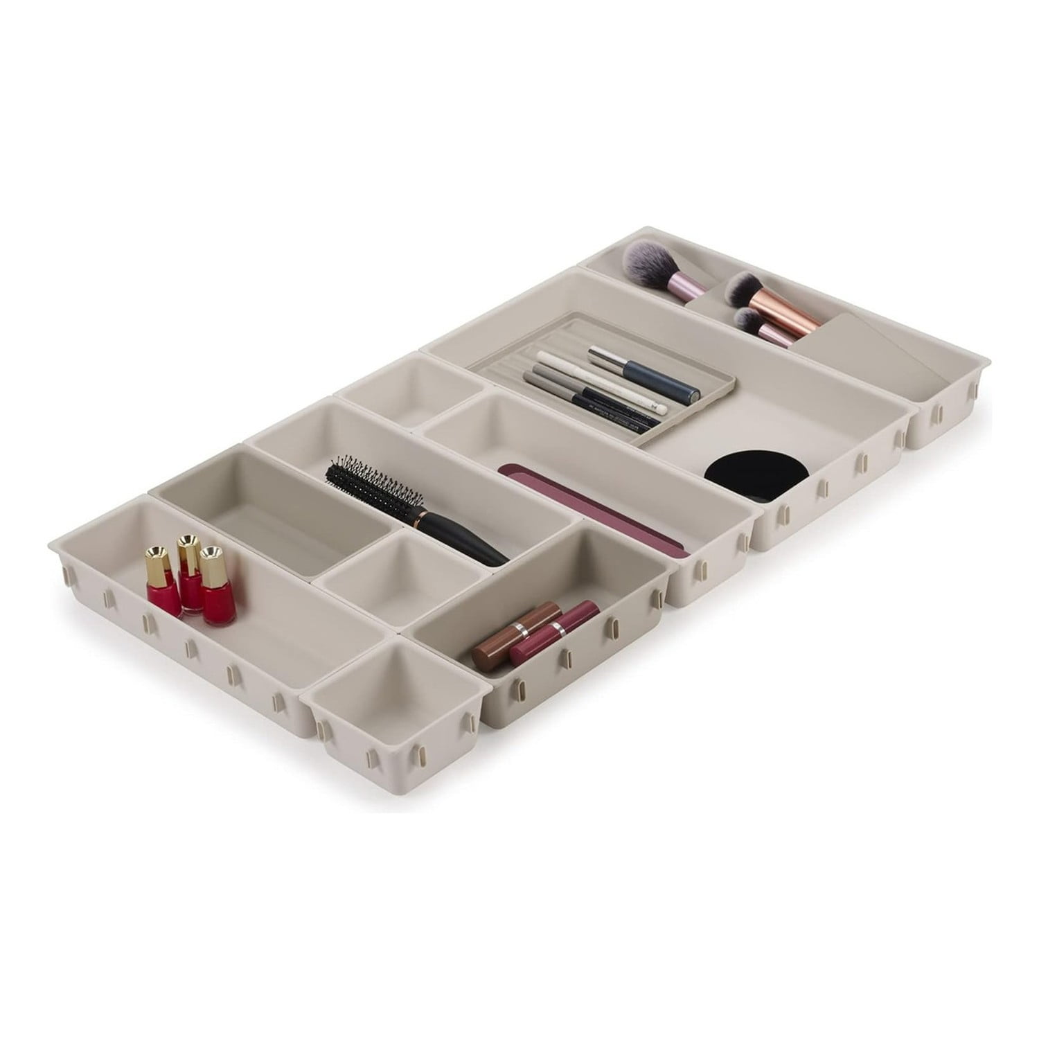 Genérico - Organizador Maquillaje Cajón 12 Piezas Modular Desmontable