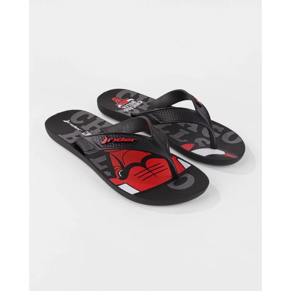 Sandalia Hombre Negro Chicago Bulls NBA 509 Rider