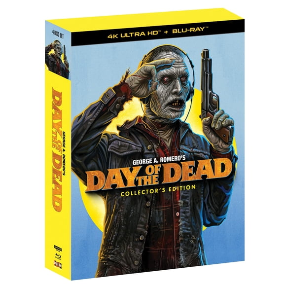 Película El Día de los Muertos Edición Coleccionista 4K UHD + Blu-ray