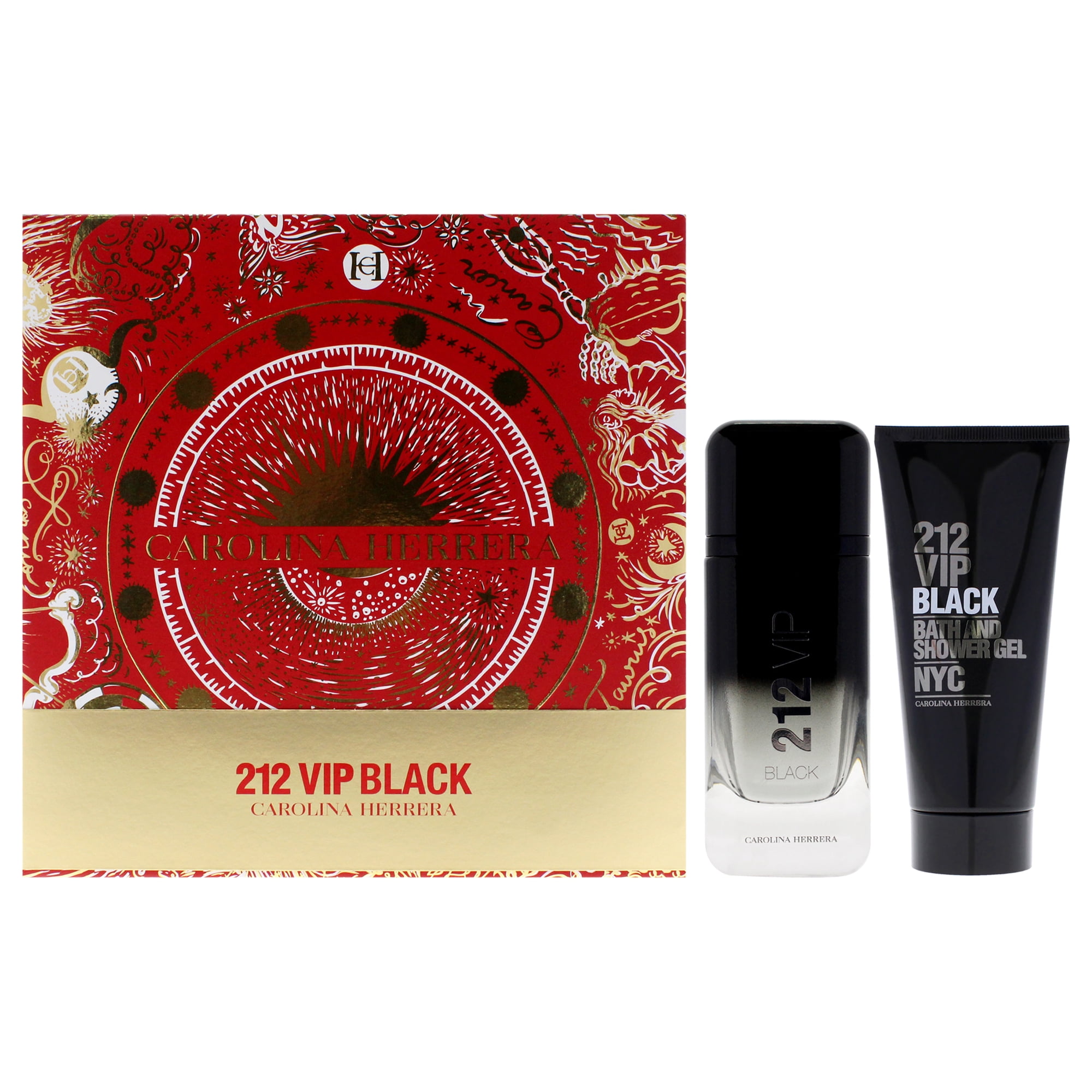 Set De Regalo Carolina Herrera 212 Vip Black Edp 100ml Hombre
