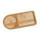 thumbnail image 5 of Bandeja De Madera Para Servir, Soporte Para Vajilla Para Reuniones Familiares, Bodas, Fiestas, Madera Clara, 5 of 5