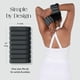 thumbnail image 4 of Pesas de muñeca y tobillo Bala Bangles de 0,9 kg para mujeres y hombres, 4 of 6