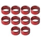 thumbnail image 2 of 10 Piezas De Anillos De Pierna De Paloma De Metal Que Identifican Bandas Que Eliminan Fácilmente Los Accesorios Rojo, 2 of 4