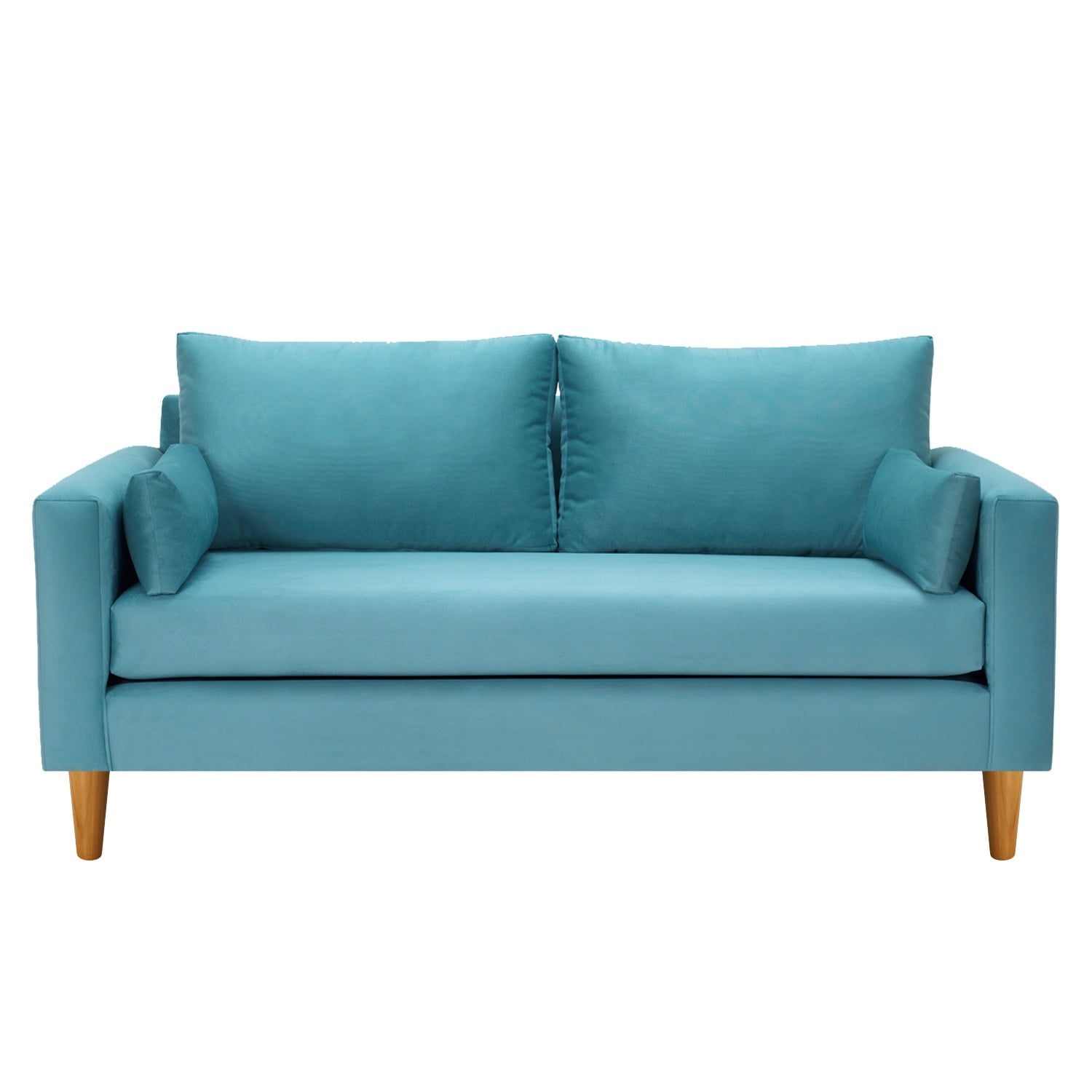 Bodevir - Sofa Sky 3c Felpa 04 Turquesa