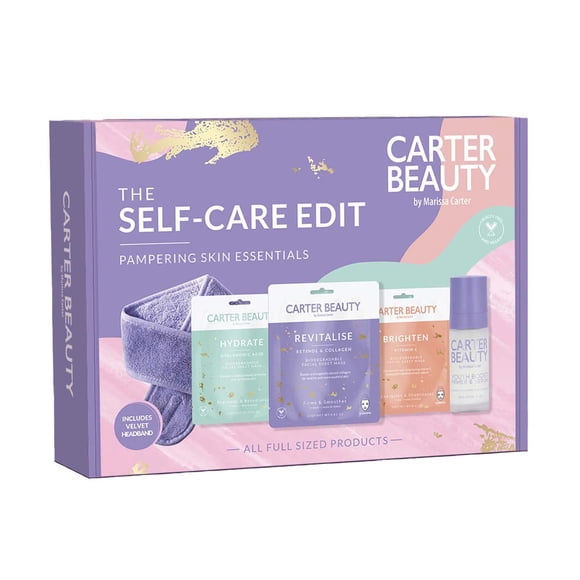 Set de cuidado de la piel Carter Beauty The Self-Care Edit para mujer, 5 unidades