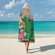 thumbnail image 5 of Babar Manta Capa con Capucha Anti-Bolitas, Manta de Lana Ártica Suave, Manta Portátil de Felpa Ligera y Lujosa, Poncho para Siesta en Casa y Oficina, 100*130cm, 5 of 6
