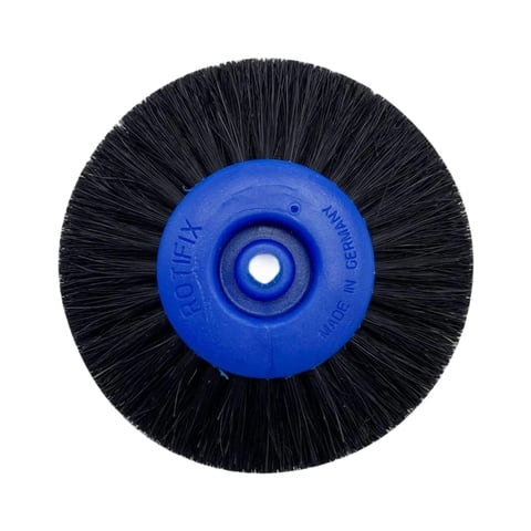 Magideal - Cepillo De Rueda Para Pulir, Cepillo De Alambre De Cerdas, Limpieza Portátil Profesional, Eliminación De Óxido Para Fabricación De Joyas, Desbarbado Estilo A