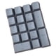 thumbnail image 2 of Kit De Cubierta De Tapas De Teclas DIY PBT Para Teclado Mecánico Cherry 17 Teclas Gris, 2 of 5
