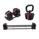 thumbnail image 1 of Set 3 en 1 Bodytrainer Barra Mancuerna Kettlebell Ajustable, 1 of 12