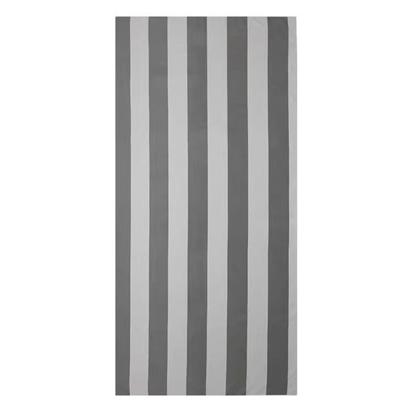 Toalla de playa a rayas, toalla de baño, toalla de playa, toalla de baño súper absorbente de gran tamaño, toalla de piscina para acampar, Spa, baño, p Gris