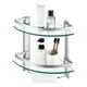 thumbnail image 2 of Estante Organizador Baño Doble Triangular Vidrio Jhn, 2 of 3