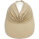 thumbnail image 4 of Sombrero De Sol De Ala Ancha Para Mujer Verano Upf 50+ Protección Uv Gorra Deportiva De Playa Diseño De Copa Abierta Plegable, 4 of 6