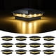 thumbnail image 1 of Luces Solares Para Postes Paquete De 12 Impermeables Blanco Cálido, 1 of 7