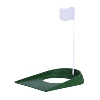 Magideal - Golf Putting Cup Con Agujero Y Bandera Para Ayudas De Entrenamiento De Práctica Para Golf, Regulación De Copa De Agujero De Putter De Práctica Para Golf