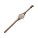 thumbnail image 1 of Correa De Reloj De Cuero Correa De Repuesto Pequeña Correa De Reloj Ajustable Hebilla De Metal Caqui Oscuro, 1 of 3