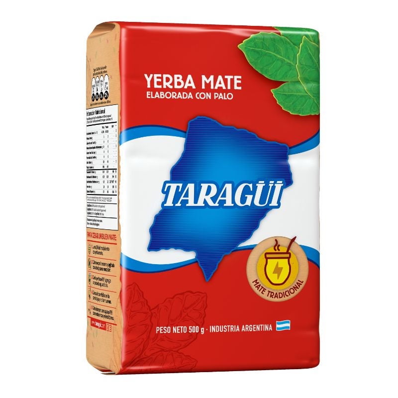 Yerba Mate Con Palo 500 g Taragüi
