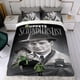 thumbnail image 4 of La Lista de Schindler Conjunto de sábanas temático, trío de piezas, cómodo y amigable con la piel, diseño único, regalo de decoración para el hogar para familiares, amigos y fans,135cm *200cm, 4 of 6
