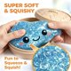 thumbnail image 3 of Juguete squishy XWB de baozi tipo dumpling, azul, para aliviar el estrés, 3 of 8