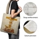 thumbnail image 3 of Cristiano Bolso de tela con estampado de lienzo para mujer, bolsa de compras reutilizable y estética, con cremallera interior, regalo para mujer,40*40cm., 3 of 6