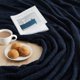 thumbnail image 4 of Manta tejida Blanket CYMULA, azul marino, 127 x 152 cm, suave y acogedora, 4 of 6