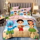 thumbnail image 5 of Stitch Duvet Cover Bedding Set Multi-piece Sewing Pillowcase Quilt Cover Needlework Bedding Home Multi-size Bedding Set, 5 of 5