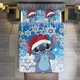 thumbnail image 1 of Merry Christmas Stitch 3 Pieces Duvet Cover Set Full Size Super Soft Fade Resistant Microfiber, 1 of 4