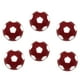 thumbnail image 3 of 6pcs 32mm Futbolín Futbolín Balones Futbolín Fussball Reemplazo Rojo Oscuro, 3 of 3