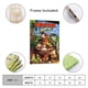 thumbnail image 2 of El País de Donkey Kong Cuadro decorativo colgante - Arte de pared - Póster enmarcado - Decoración de pared - Regalos para familia, amigos y aficionados 20*30 cm, 2 of 6