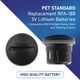 thumbnail image 2 of Baterías de repuesto PET STANDARD RFA-188 para PetSafe (paquete de 5), 2 of 6