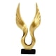thumbnail image 3 of Estatuilla De La Escultura De La Resina De La Estatua De Las Alas Del águila / Del ángel Para El Ala Del Oro Casero, 3 of 3