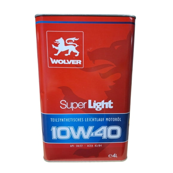 Aceite de motor 10w40 semi sintetico wolver aleman