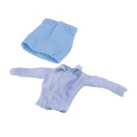 Bothyi - Ropa De Soldado Femenino A Escala 1/6 Para Figuras De Soldados De 12 ""Azul