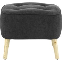 Máxima Design - Pouf Máxima Gris Oscuro Altea 55X45X45 Cm