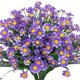 thumbnail image 1 of suxuMhao Margarita Artificial - Flores Artificiales, Flores de Plástico, Crisantemos Falsos para Macetas de Exterior, Flores Falsas para Exteriores y Interiores, Ramos de Decoración, 10 Ramos en, 1 of 5
