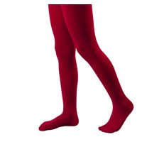 Ingesa - Panty Bebe Niña Guagua 60 Denier 0 - 6 Meses Rojo