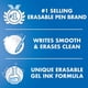 thumbnail image 4 of Bolígrafos de tinta de gel PILOT FriXion Synergy Clicker, 0,5 mm, tinta azul, paquete de 6, 4 of 5