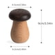thumbnail image 1 of Add a touch of cuteness to your home decor with our 1pc Cute Wooden Mushroom Toothpick Dispenser, 1 of 4