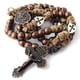 thumbnail image 1 of Collar rosario de paracord HanlinCC, cobre antiguo, San Miguel, 1 of 5