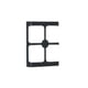 thumbnail image 3 of Aplique Lampara Cuadrada Para Jardin Exterior Negro 20w, 3 of 3