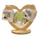 thumbnail image 1 of Juego Vajilla Tazas Café Soporte Bambú Diseño Corazón Jhn, 1 of 3