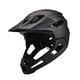 thumbnail image 4 of Casco De Bicicleta De Cara Completa Ventilación Cómodo Cuesta Abajo Pc Eps Casco De Bicicleta Titanio Negro, 4 of 5